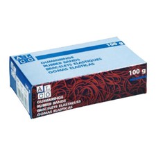 Gummiringe bunt gemischt