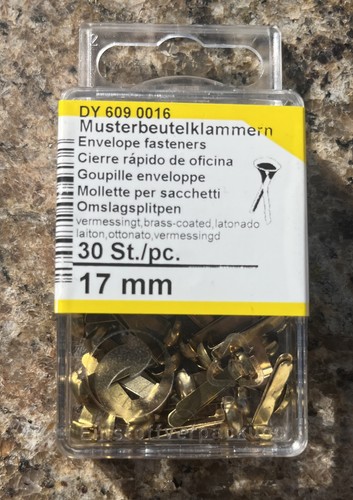Musterbeutelklammern 30 - -,