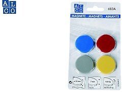 Magnete rund gemischt - , d32cm