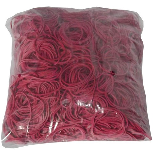 Gummiringe rot 130 mm - 1, kg