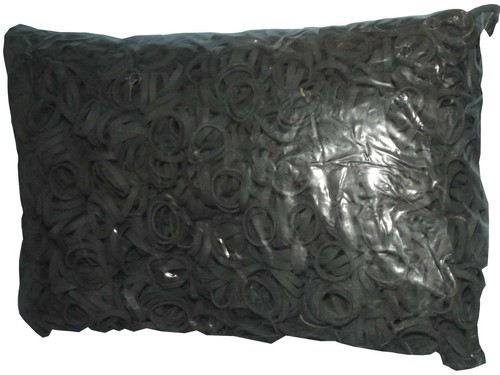 Gummiringe schwarz 20 mm - 1,