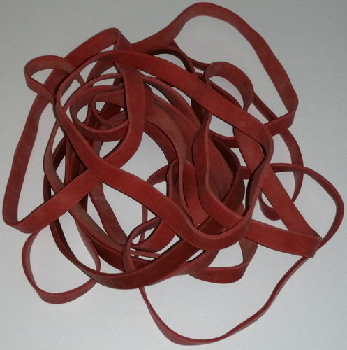 Gummiringe rot mm - rot, Ø